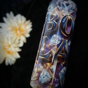 "Boss Lady" Diamond Design Tumbler